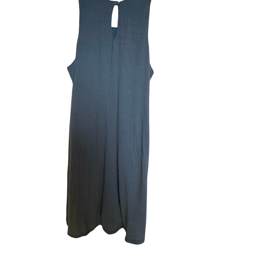 Altar'd State Sleeveless Black Midi Dress Size Small Party, Date, Wedding Guest